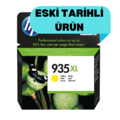 HP 935XL C2P26A Sarı Orjinal Kartuş Yüksek Kapasite