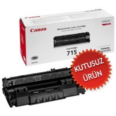 Canon CRG-715 (1976B002) Siyah Orjinal Toner - LBP3310 / LBP3370 (T4087)