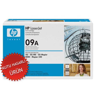 HP C3909A (09A) Siyah Orjinal Toner - Laserjet 8000 (C) (T8287)