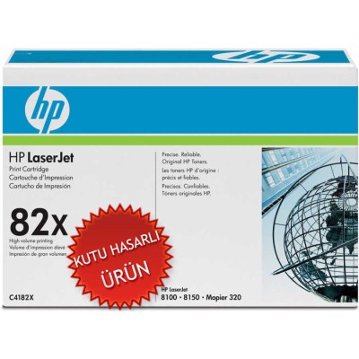 HP C4182X (82X) Siyah Orjinal Toner - Laserjet 8100 / 8150 (C) (T8343)