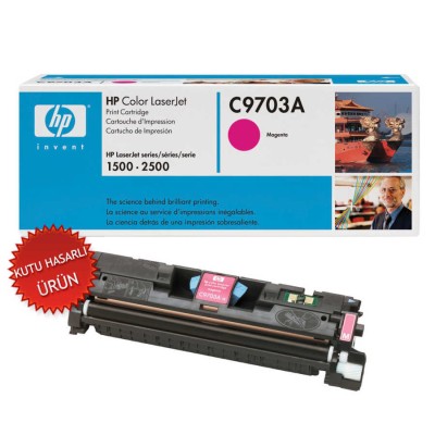 HP C9703A (121A) Kırmızı Orjinal Toner - LaserJet 1500 (C) (T8114)