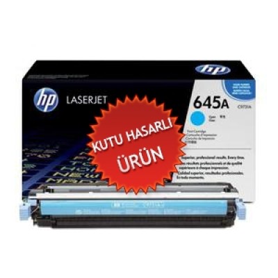HP C9731A (645A) Mavi Orjinal Toner - Laserjet 5500 / 5550dn  (T3816)