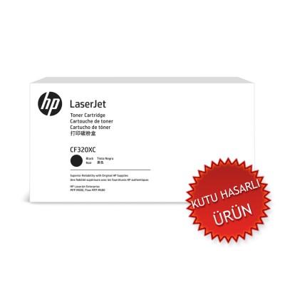 HP CF320XC (653X) Siyah Orjinal Toner Yüksek Kapasite - LaserJet M680 (C) (T7873)