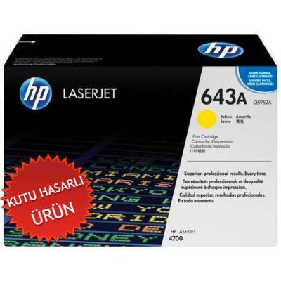 HP Q5952A Sarı Orjinal Toner - Laserjet 4700 (T3582)