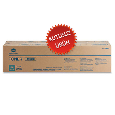 Konica Minolta TN-611C (A070430) Mavi Orjinal Toner - C451 / C650 (U) (T6654)