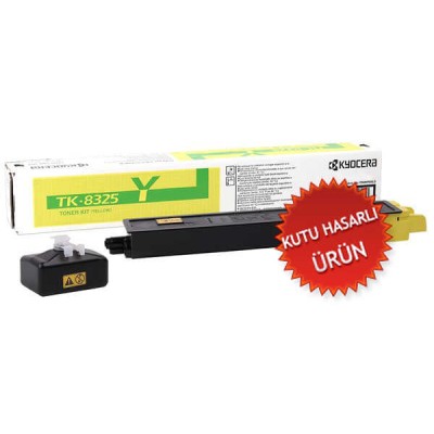 Kyocera TK-8325Y (1T02NPANL0) Sarı Orjinal Toner - TasKalfa 2551ci (C) (T13259)
