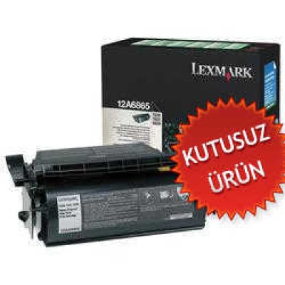 Lexmark 12A6865 Siyah Orjinal Toner - T620 / T622 (U) (T9011)