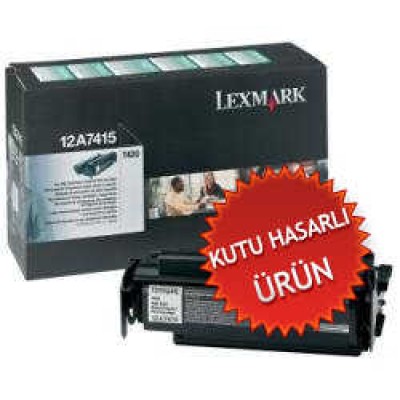 Lexmark 12A7415 Orjinal Toner Yüksek Kapasite - T420 (U) (T4491)