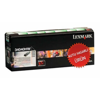 Lexmark 34040HW Siyah Orjinal Toner - E330 / E332n (C) (T8964)
