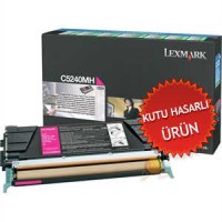 Lexmark C5240MH Kırmızı Orjinal Toner C524 / C534 (C) (T4561)