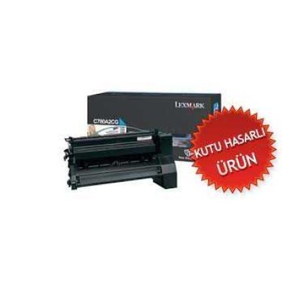 Lexmark C780A2CG Mavi Orjinal Toner - C780 / C782  (T3735)