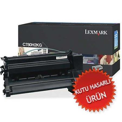 Lexmark C780H2KG Siyah Orjinal Toner - C780 / X782E (C) (T8971)