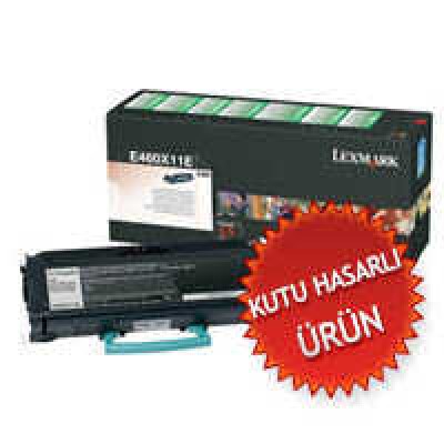Lexmark E460X11E Siyah Orjinal Toner Yüksek Kapasite - E460 (C) (T9431)