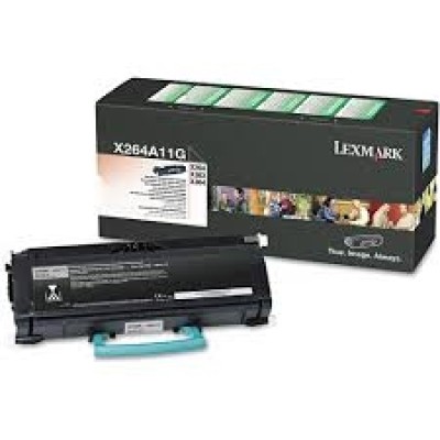 Lexmark X264A11G Siyah Orjinal Toner -  X260 / X264  (T15059)