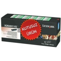 Lexmark X264H11G Siyah Orjinal Toner