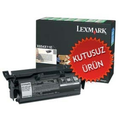 Lexmark X654X11E Orjinal Toner Ekstra Yüksek Kapasite