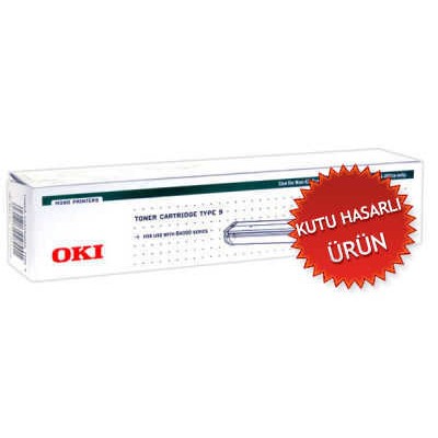OKI 01103409 Type 9 Orjinal Toner - B4000  (C) (T12080)