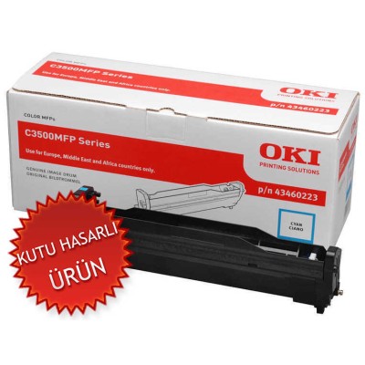 OKI 43460223 Mavi Orjinal Drum Ünitesi - C3500 / MC350  (C) (T15405)