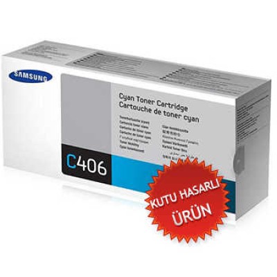 Samsung CLT-C406S Mavi Orjinal Toner - CLP-360 / CLP-365 (C) (T6778)